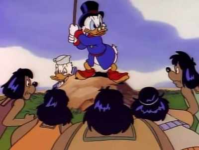 Burger's right.
Ma told us - DuckTales
