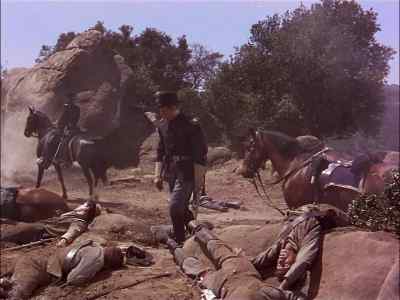 - Burial detail.
- First platoon, fall out. - The Man from Colorado