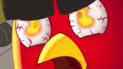 Burn! Burn for my masterpiece! - Angry Birds: Summer Madness