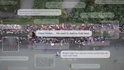 Burn the Muslims,
so they will go to Allah faster - The Great Hack