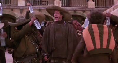Burned the village - Three Amigos!
