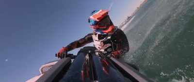 Burnett has
turned on the afterburners - Hot Water