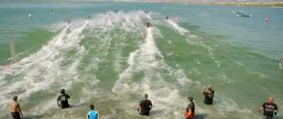 Burnett will start in
the back of the pack, - Hot Water