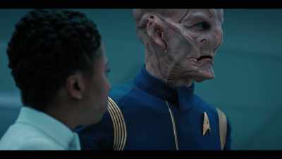 Burnham said he claimed to be a Klingon. - Star Trek: Discovery