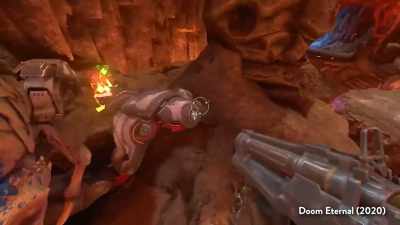 Burning through Doom Eternal a, like, 100
million frames per second, and it's awesome. - FPS: First Person Shooter