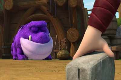 - Burple, what are you doing?
- Getting souvenirs. I liked it here. - Dragons: Rescue Riders