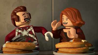 - [burps, laughs]
- [laughs] - LEGO Marvel Avengers: Code Red