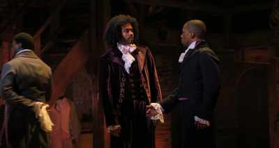 Burr, uh, when you see Hamilton, - Hamilton