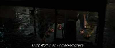 Bury Wolf in an unmarked grave. - Monos