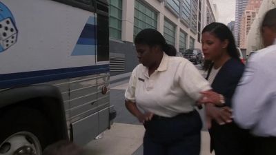 (bus driver) He just jumped!
No warning, no nothing! - The X-Files