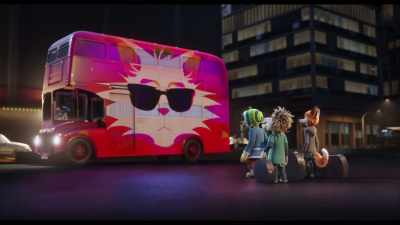 - [bus horn blares]
- [all gasp] - Rock Dog 2: Rock Around the Park