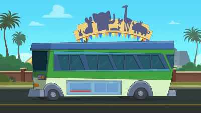 (Bus rumbles) - Total DramaRama