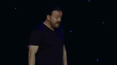 -"Busy?"
-I go, "Yeah! Yes. Yeah." - Ricky Gervais: Humanity