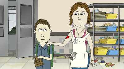 - But as a lunch lady, - Ten Year Old Tom