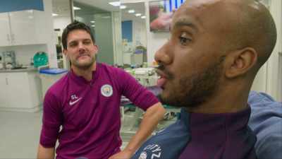 But as a player it is good
to look at a game and say - All or Nothing: Manchester City