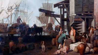 But when a Quaker merchant - Benjamin Franklin