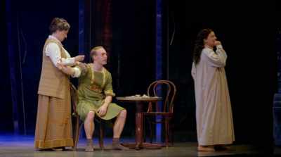 But a telegram arrives - Funny Girl