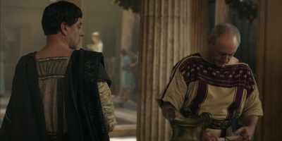 But a word about my daughter
before you go. - Domina