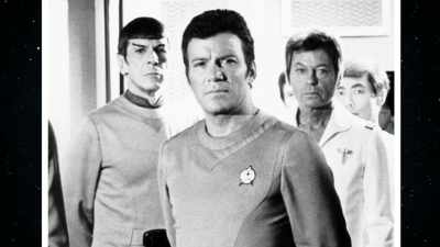 But actually, - The Center Seat: 55 Years of Star Trek