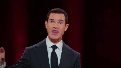 But add the words "with that." - Jimmy Carr: Natural Born Killer