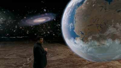 But once again,
the oxygen produced
by life shook things up. - Cosmos: Possible Worlds