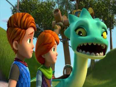 But wherever Aggro is,
I sure hope she's okay. - Dragons: Rescue Riders