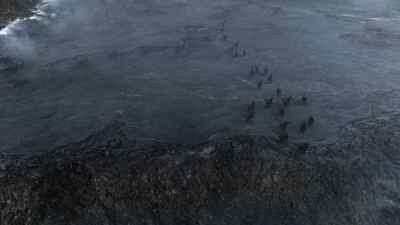 But ahead lies a place
where this will be hard to do. - Prehistoric Planet