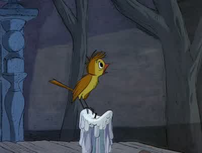 But you ain't seen nothin' yet Watch thisI can be beautiful Lovely and fairSilvery voice Long purple hairLa la la la La la la la laLa la la la la La la la la la laBut it's only skin deep Zim zabberim zimI'm an ugly old creepThe magnificent marvelous mad - The Sword in the Stone