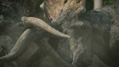 But also ideal for attracting a mate. - Prehistoric Planet