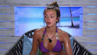 But also, like, with Tel
as well, it's been hard. - Love Island