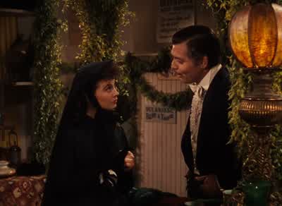 But you are a blockade runnerFor profit and profit onlyAre you telling me you don't believe in the causeI believe in Rhett Butler He's the only cause I know - Gone with the Wind