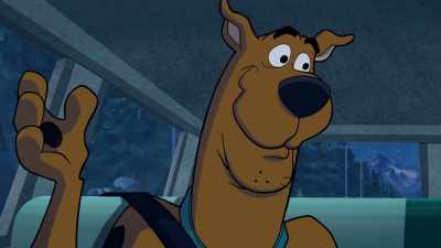 - But they are real.
- Real pumpkin. - Happy Halloween, Scooby-Doo!