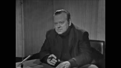 But aren't you a romantic
in a very unromantic time? - The Eyes of Orson Welles