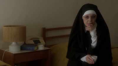 But we aren't here to talk
about me, Ma. How's our pope? - The Young Pope