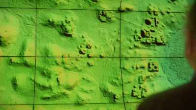 But at El Palmar, water
also brought challenges. - Lost Treasures of the Maya