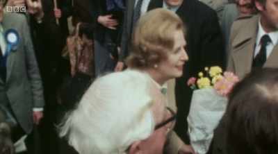 But at her first stop
today in Huddersfield, - Uprising