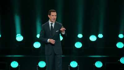 But at no point
is he going to look at you and go, - Jimmy Carr: Natural Born Killer