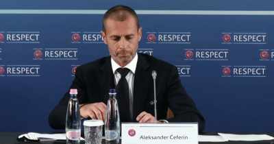 But at the press conference - Super League: The War for Football