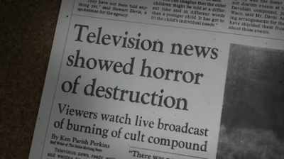 But at waco,
they saw massive deaths. - Oklahoma City