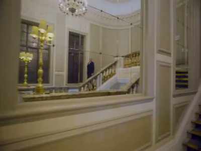 But this being Chelsea Lodge,
it's a Festive Board with a difference. - Inside the Freemasons