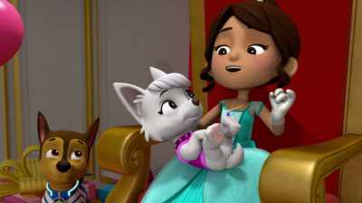 But for being such a loyal pup,
how about a new tiara? - PAW Patrol: Jet To The Rescue