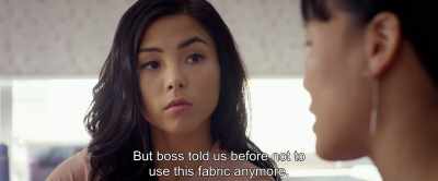 But boss told us before not to
use this fabric anymore. - Go Back to China