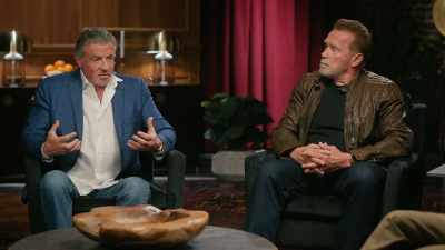 But you bring with you - Arnold & Sly: Rivals, Friends, Icons