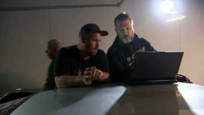 But it brought the tire with it, - Street Outlaws No Prep Kings Team Attack