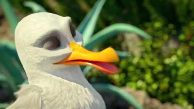 But they can't take a live fish
from the sea. - Manou the Swift