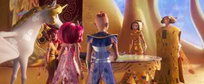 But you coming here, Mia, at
the same time that Toxor has - Mia and Me: The Hero of Centopia
