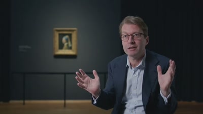 But he connects them then
through light, again, - Vermeer: The Greatest Exhibition