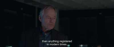But it could be bigger than
anything registered in modern times. - The Burning Sea