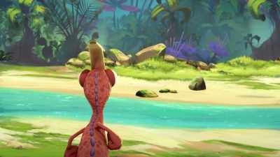 But he could fall into the swamp, - Gigantosaurus