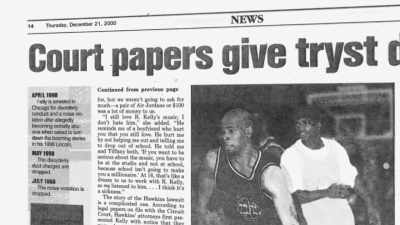 But they couldn't point - Surviving R. Kelly